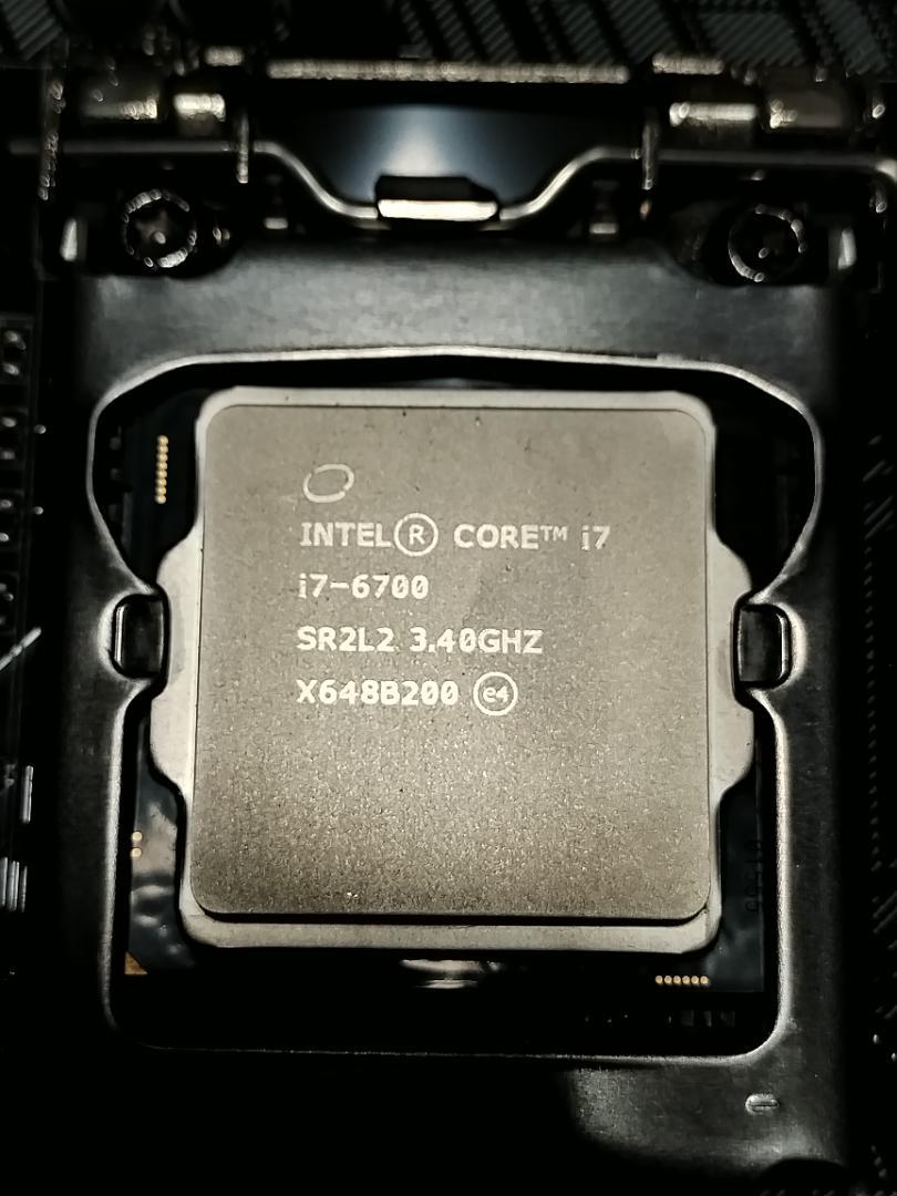 Intel Core i7-6700 + ASUS H110M-K マザーボード
