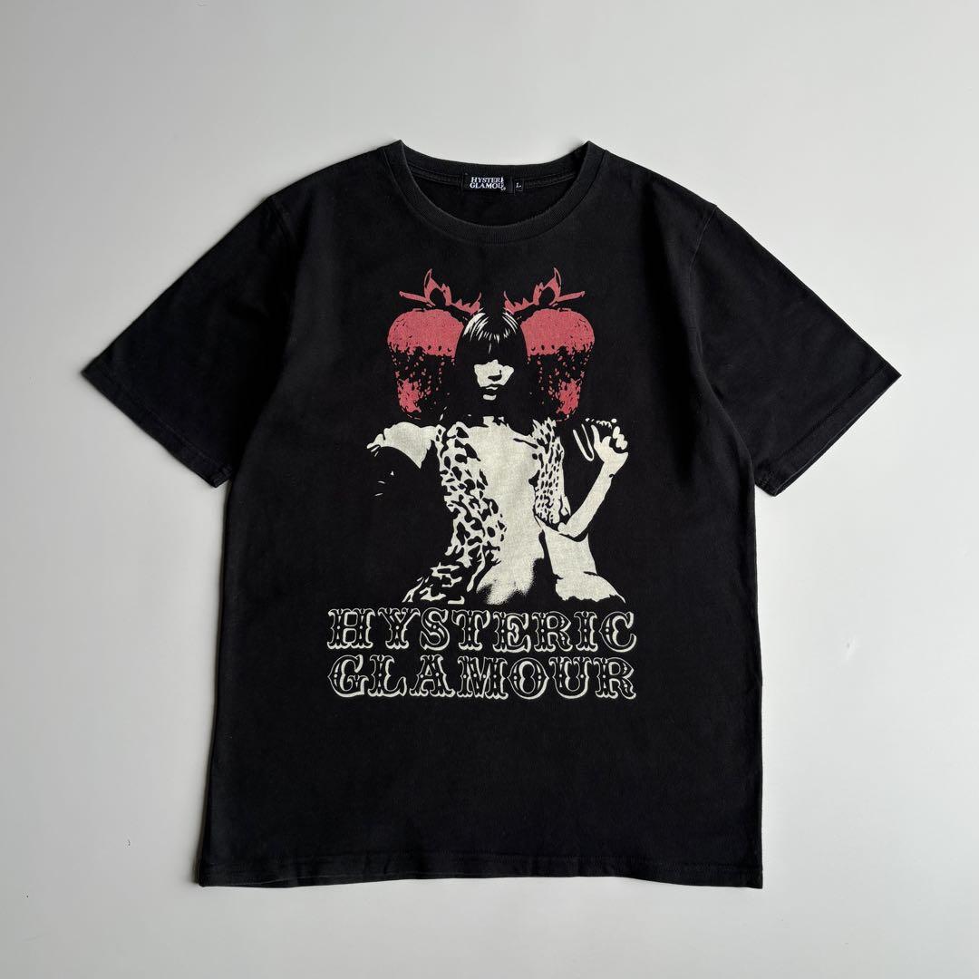 超安い 10s~ メルカリ - Tシャツ ガール ストロベリー GLAMOUR HYSTERIC トップス