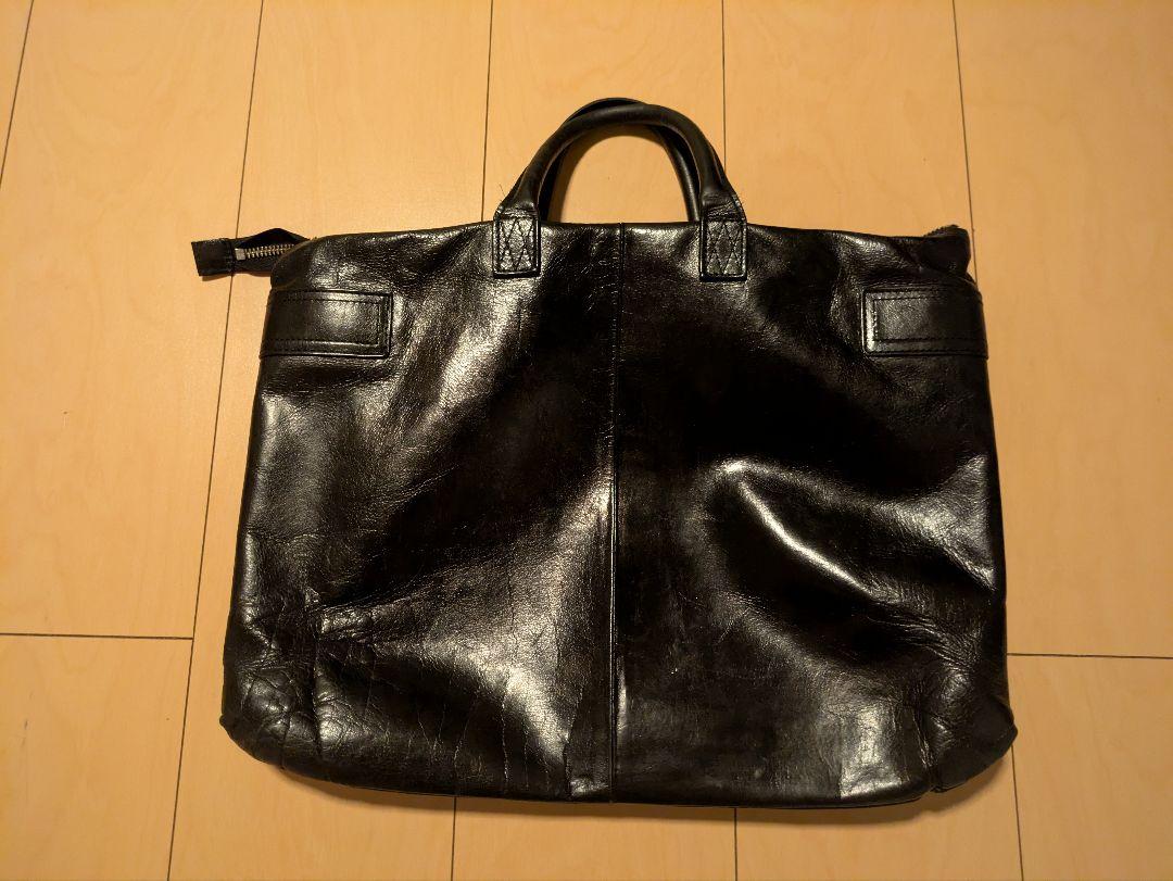 PORTER ポーター 本革 レザー ビジネスバッグ ブラック A4