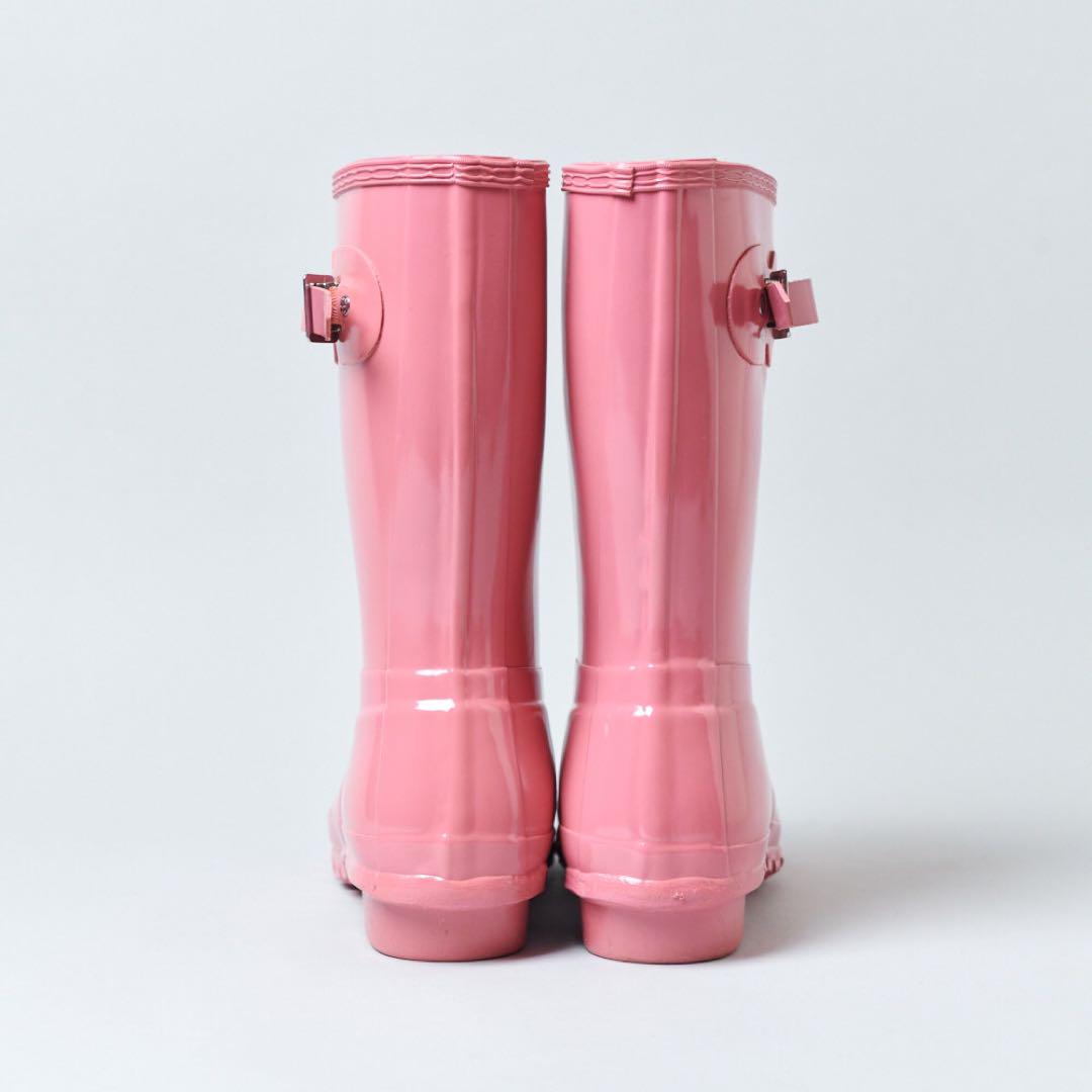 【未使用品/UK9】Hunter レインブーツ　ミドル