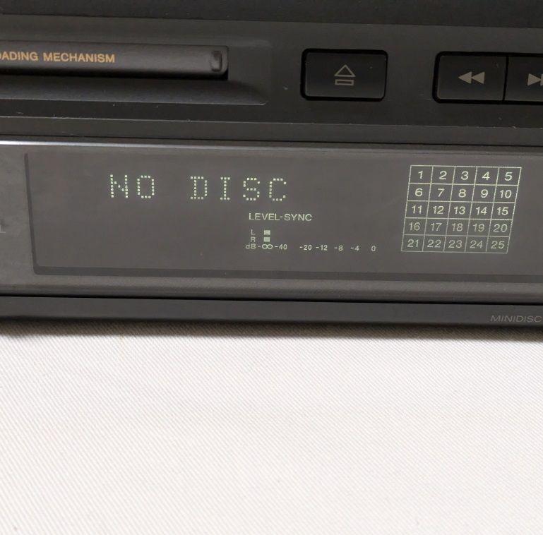 SONY MDS-S37 MDデッキ