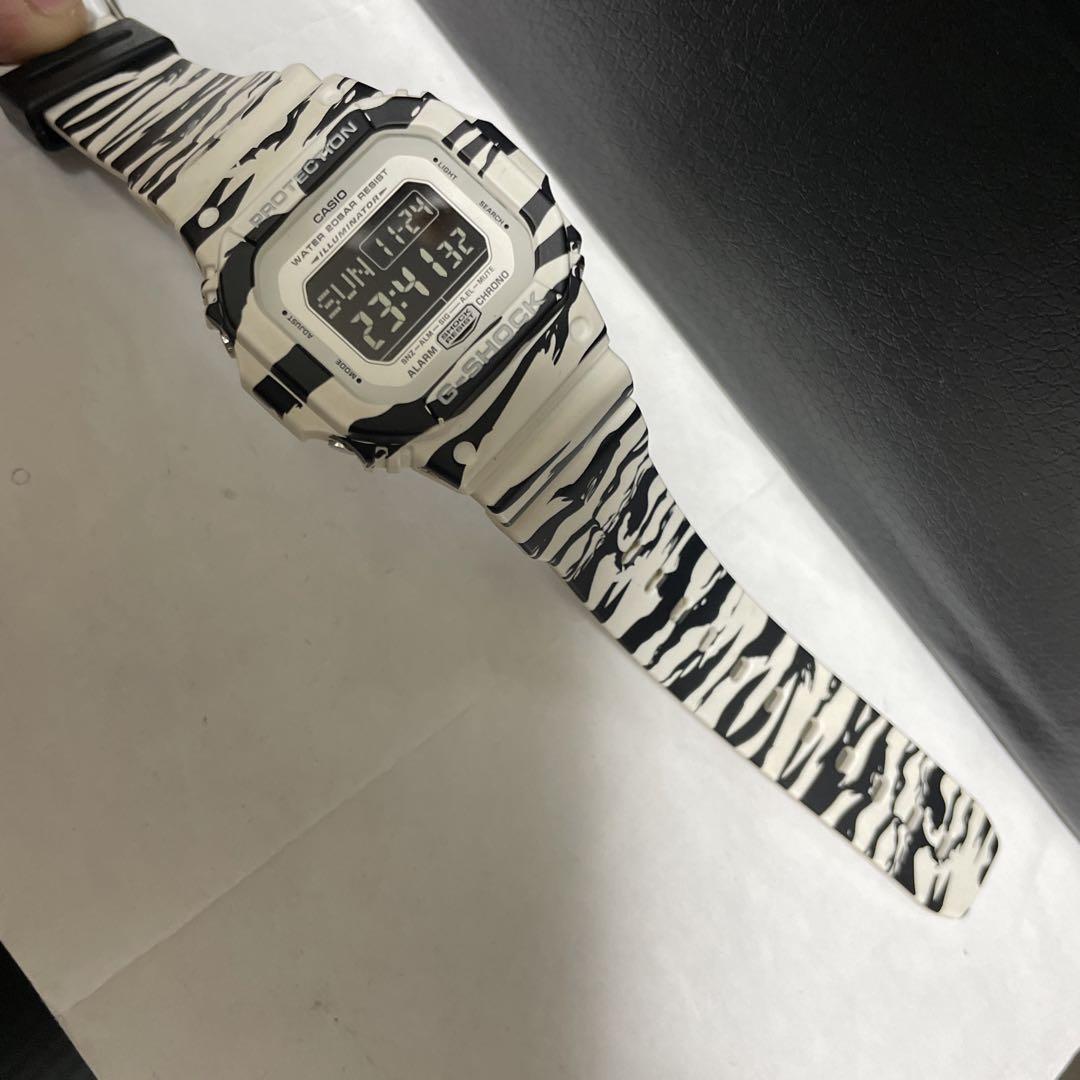 Gショック G-SHOCK DW-5600BW ゼブラ柄 時計 Gショック G-SHOCK DW-5600BW ゼブラ柄 時計