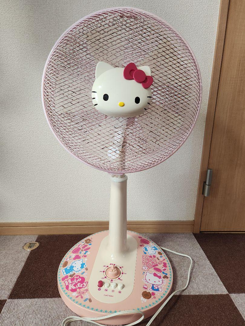 ハローキティ 扇風機 FL-KT304Y　①　HELLO KITTY