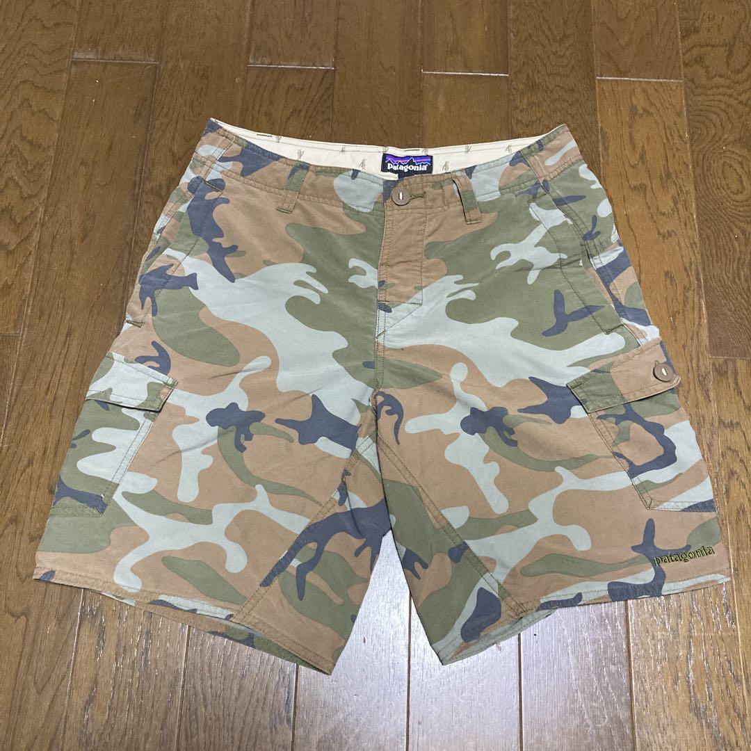 patagonia パタゴニア ハーフパンツ 迷彩柄 カモフラ サイズ30
