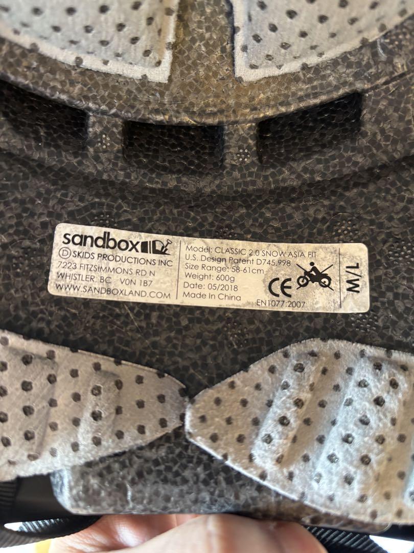 sandbox CLASSIC 2.0 SNOW ヘルメット M/L
