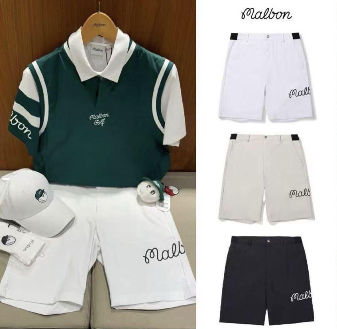 マルボンゴルフ Malbonゴルフ メンズ パンツ ズボン 新品