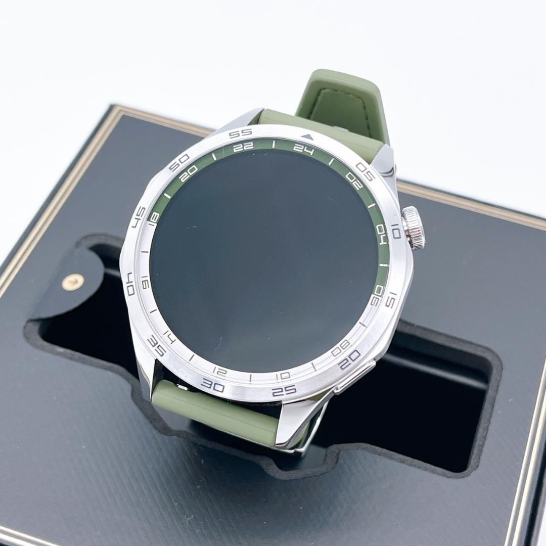 ファーウェイ　HUAWEI WATCH GT 4 グリーン 46mm