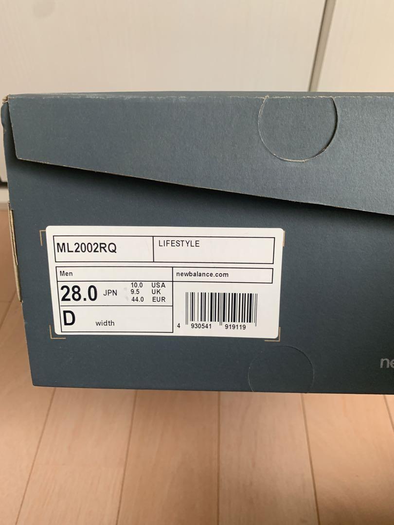 new balance ML2002RQ 新品未使用　タグ付き