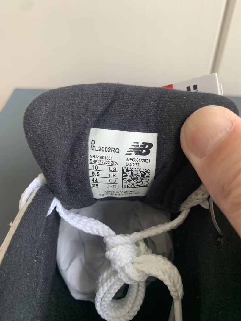 new balance ML2002RQ 新品未使用　タグ付き
