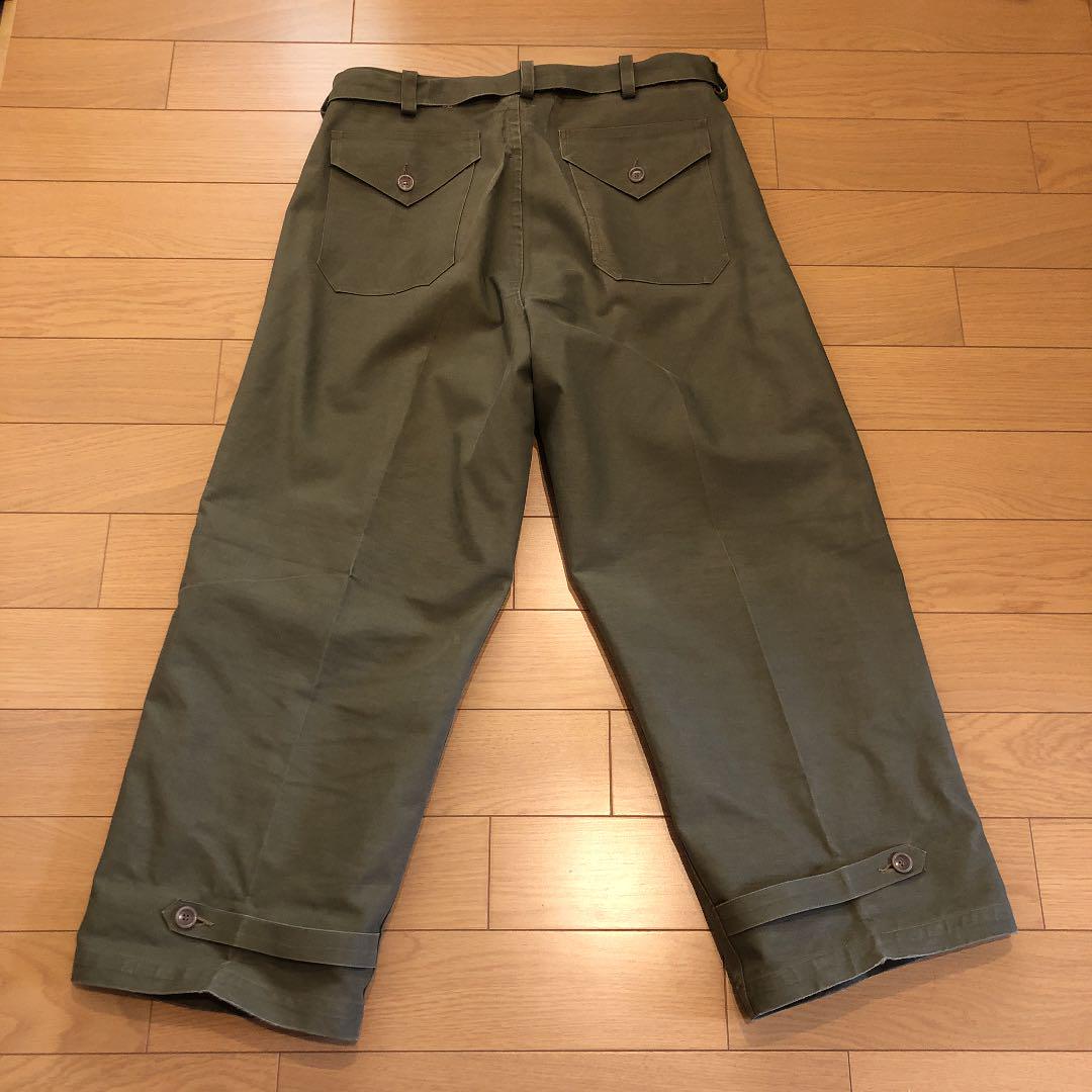【激安セール】 イタリア軍 ラバーワイドパンツ パンツ