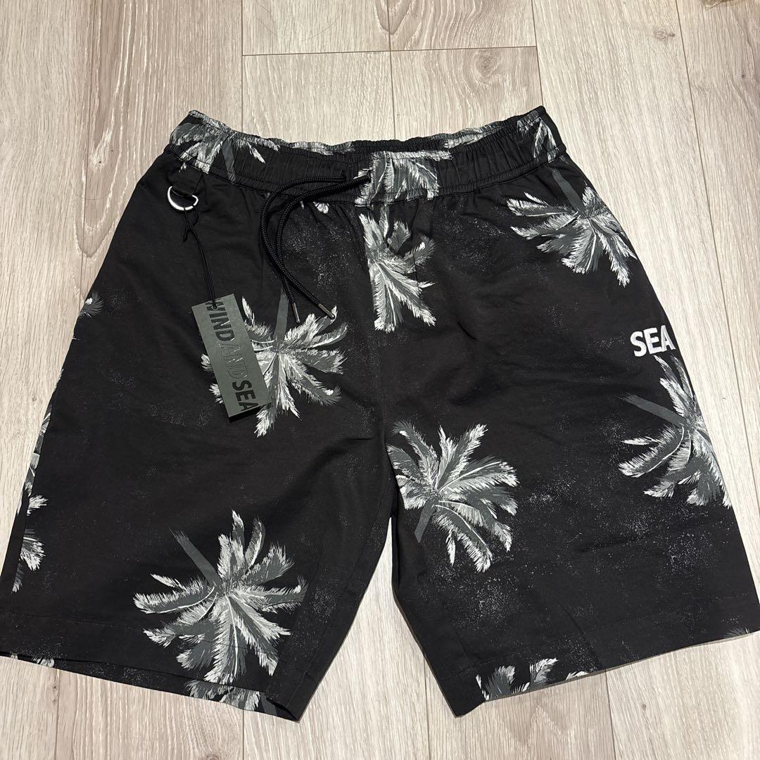 wand and sea Palm Tree SHORT ブラック M