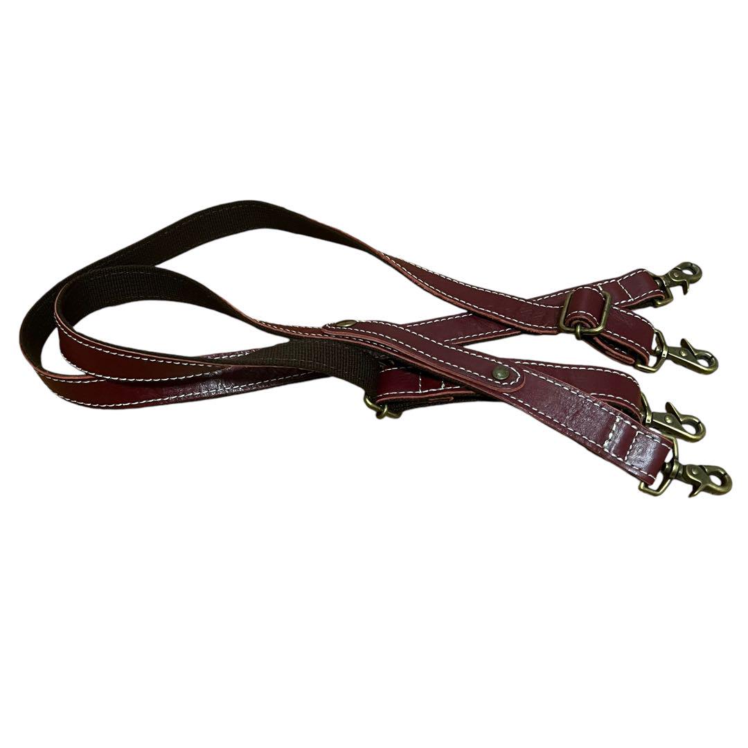 美品 キソラ リュック ショルダーバッグ 3WAY レザー ボルドー