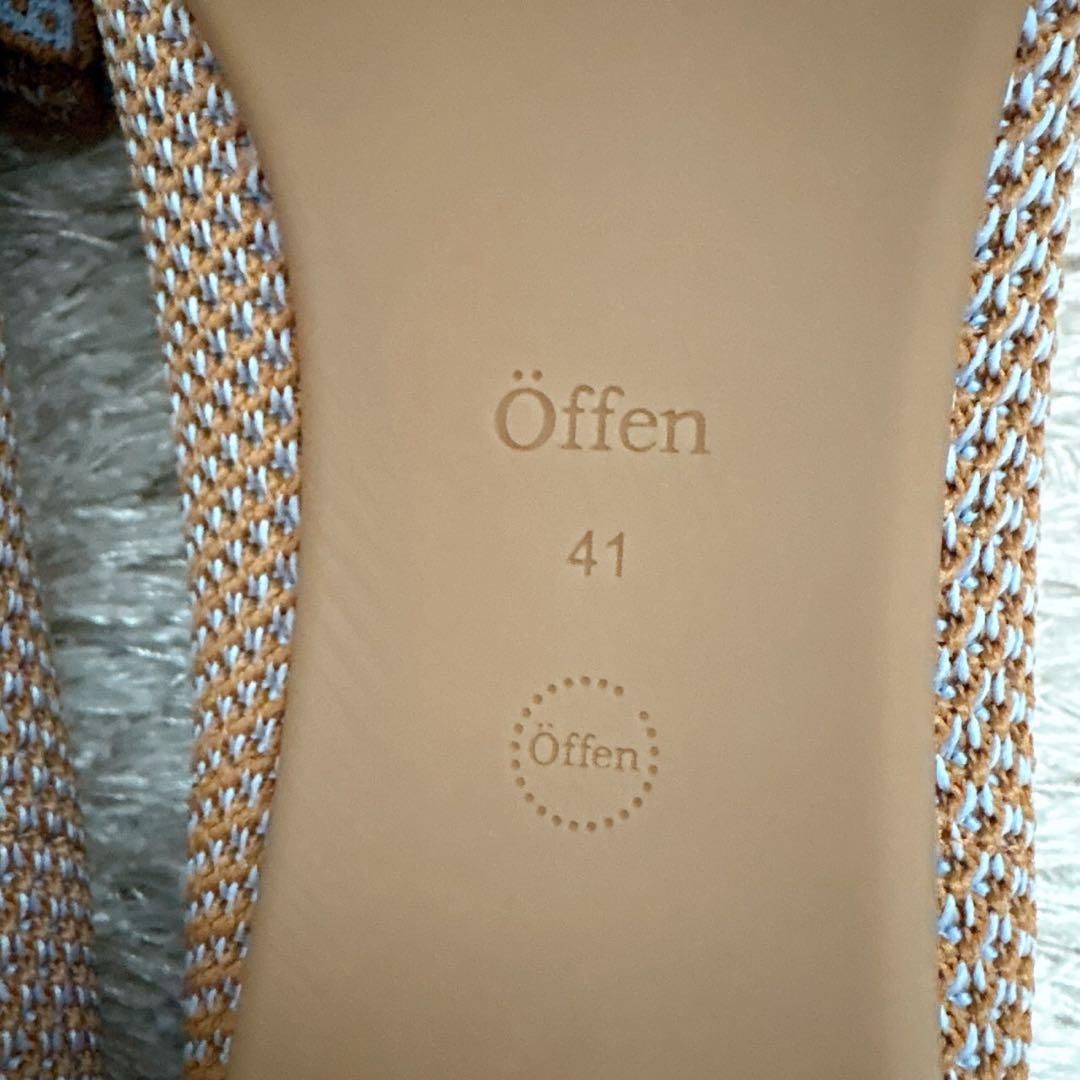 極美品✨Öffen offen オッフェン pointed-FRIN 25.5
