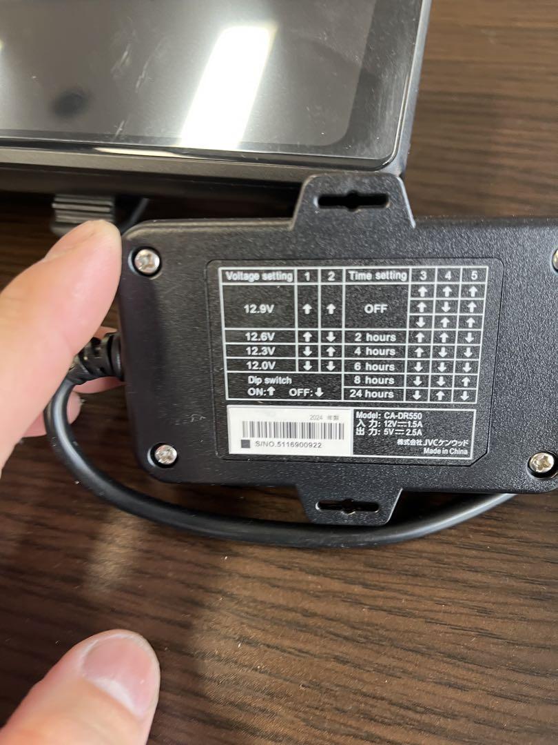KENWOOD デジタルルームミラー型ドライブレコーダー