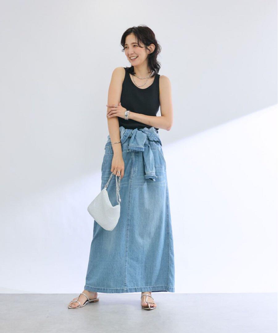 ロングデニムワンピース｜WOMEN｜250HAG13-204G｜AZUL BY MOUSSY
