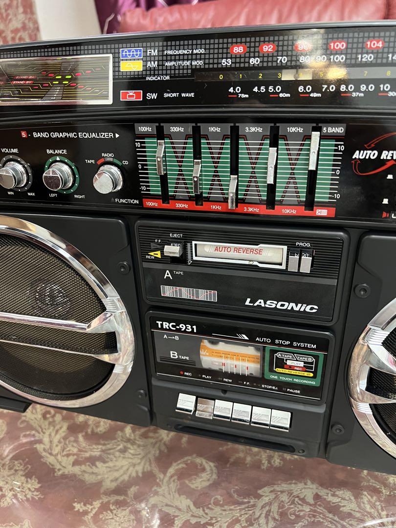 未使用近lasonic TRC-931ラジカセ品中古動作品メンテナンス済み