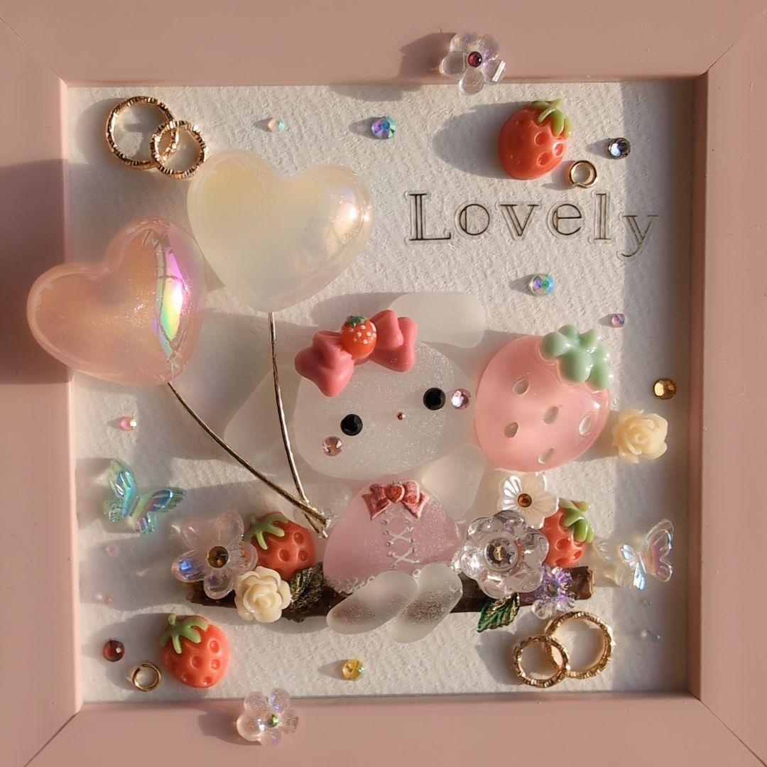 シーグラスアート Lovely°・*:.。.☆