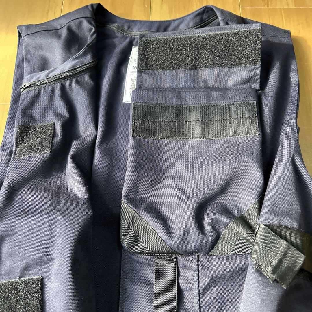 【イギリス軍】ボディアーマー　ベスト　ネイビー SIZE 190/120 紺