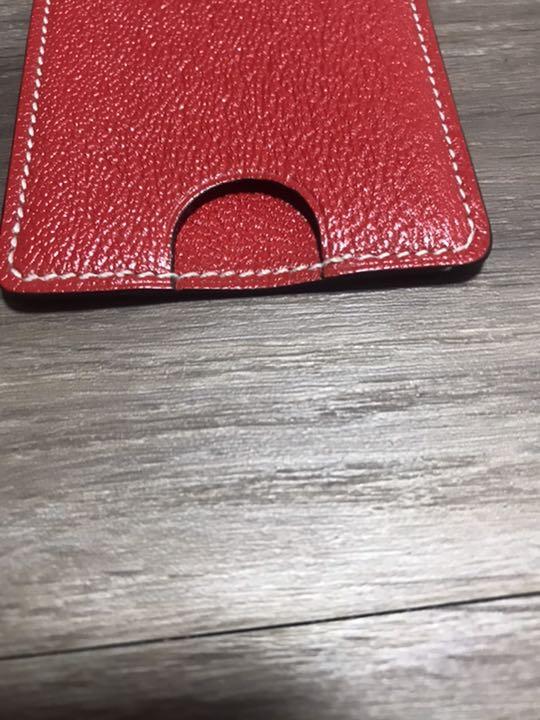 までの 正規品 HERMES エルメス カードケース QsBmX-m22527600483 レッド