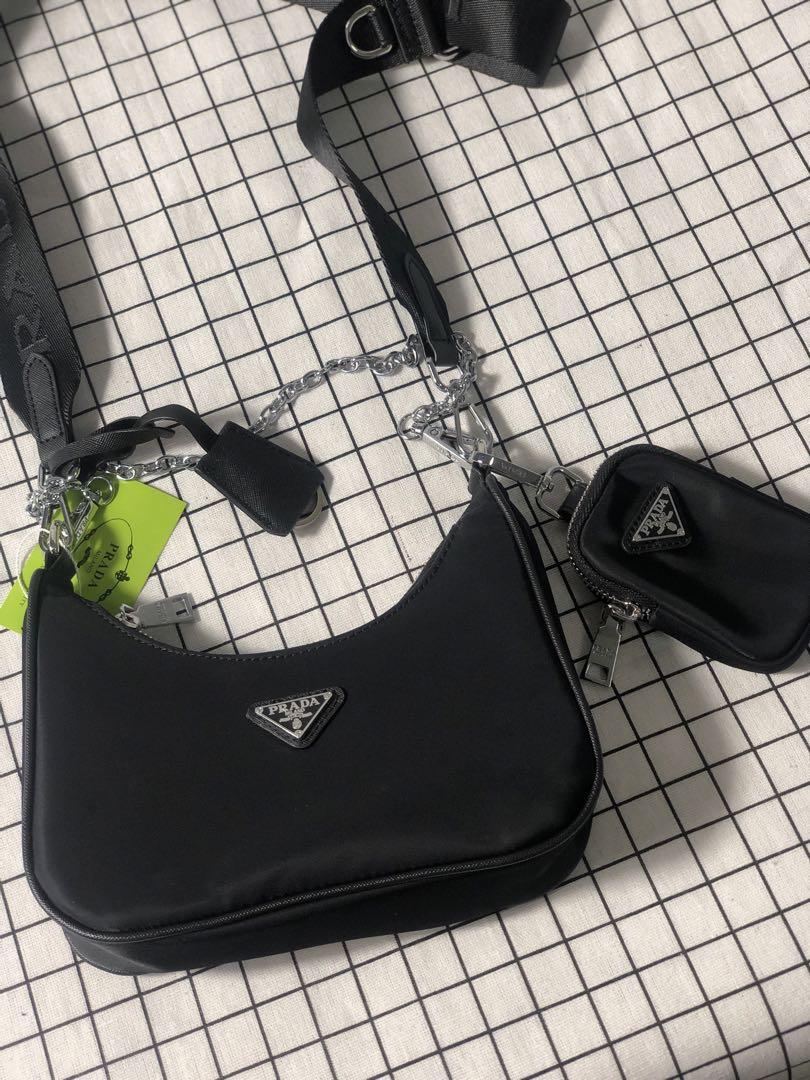 PRADA プラダ ノベルティ ショルダーバッグ ブラック｜Yahoo