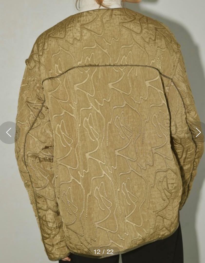 TODAYFUL 新品 ジャガード パイピング ブルゾン アウター ジャケット