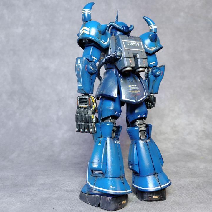 ガンプラ 完成品 グフ HG 1／144 全塗装 MS-07