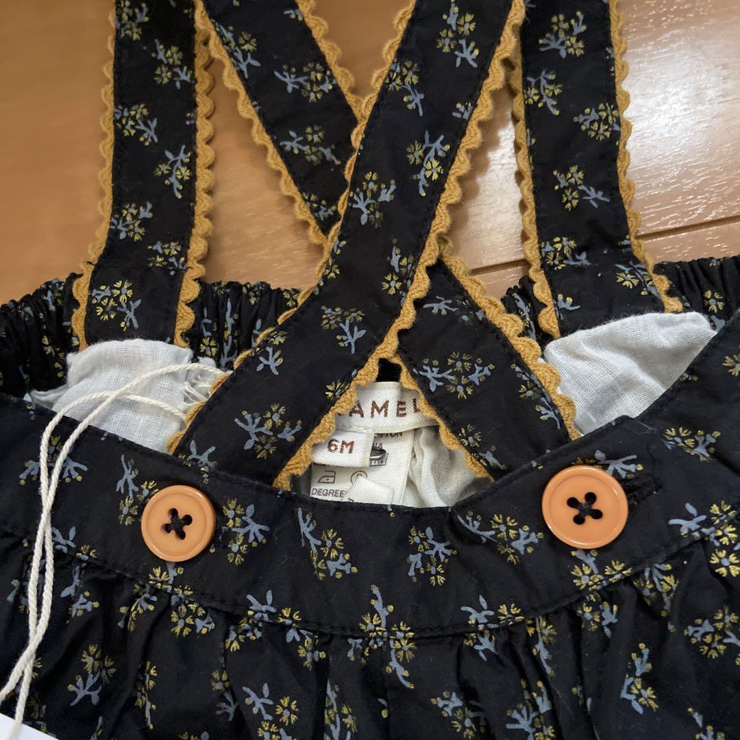 最終値下げ 新品 caramel ロンパース ブルマ 6m