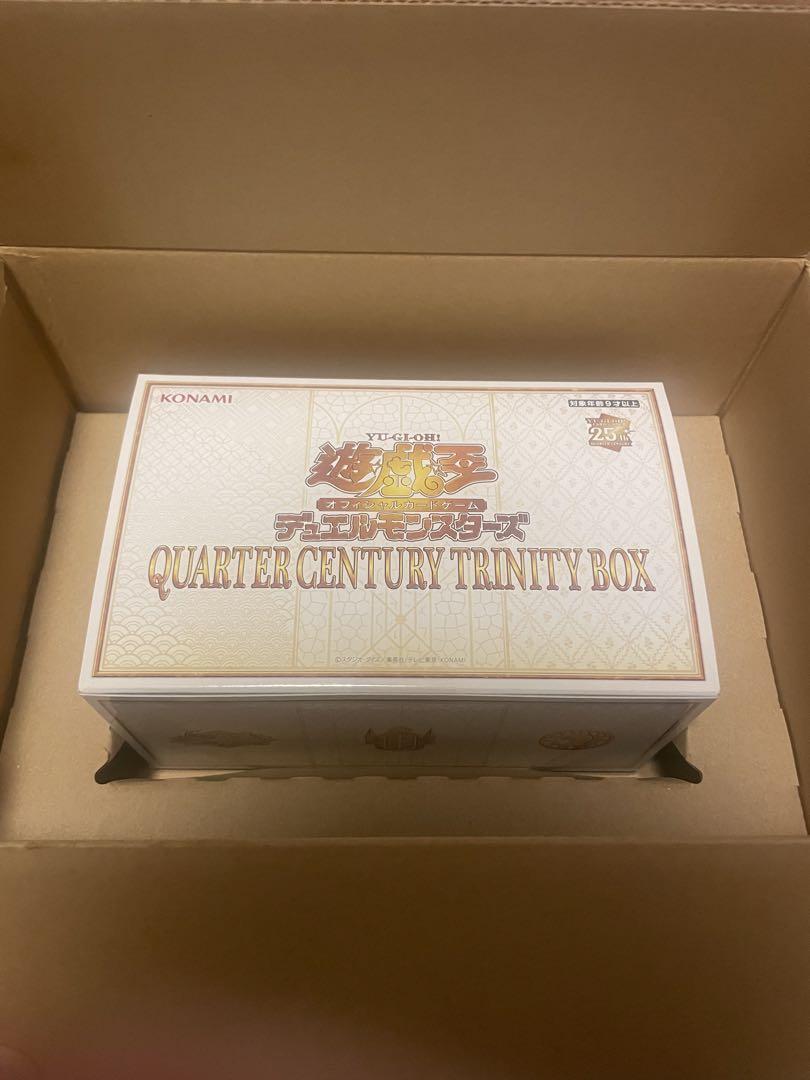 遊戯王QUARTER CENTURY TRINITY BOX 新品未開封 - メルカリ 遊戯王QUARTER CENTURY TRINITY BOX 新品未開封 - メルカリ