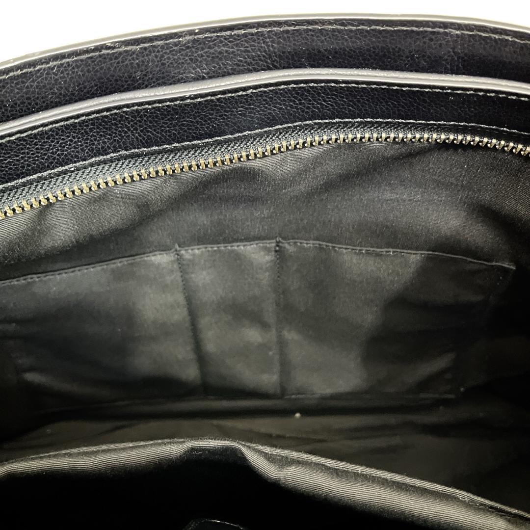 COACH コーチ　ビジネスバッグ　ブラック　レザー