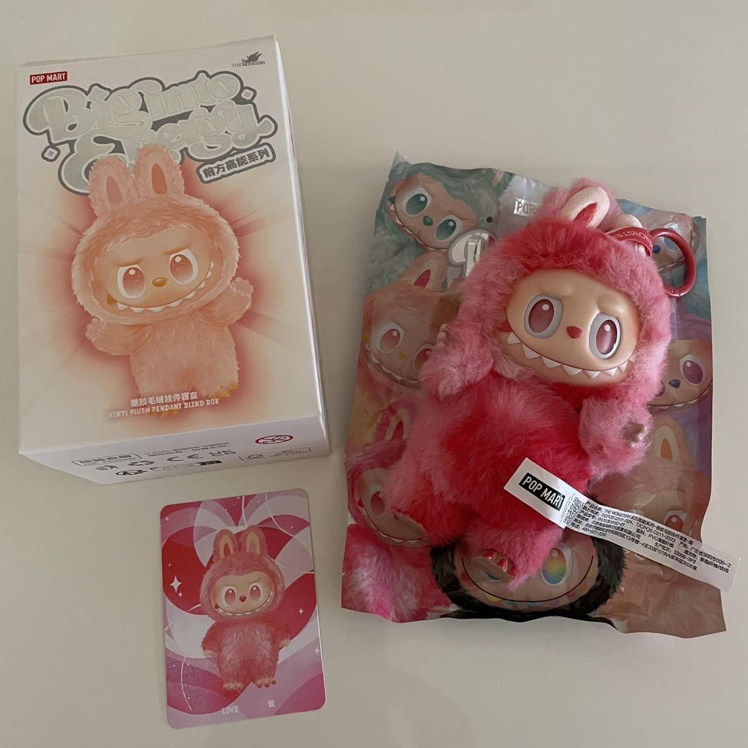 【正規品】Big into Energy labubu ラブブ LOVE