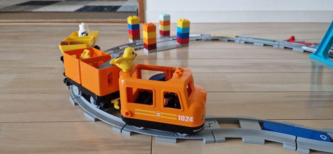 レゴ デュプロ 電車セット（22レール＋アクセサリー付き）