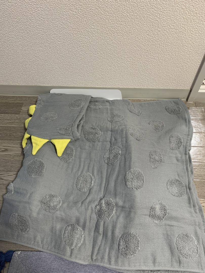 KONTEX 子供用 フード付きバスタオル