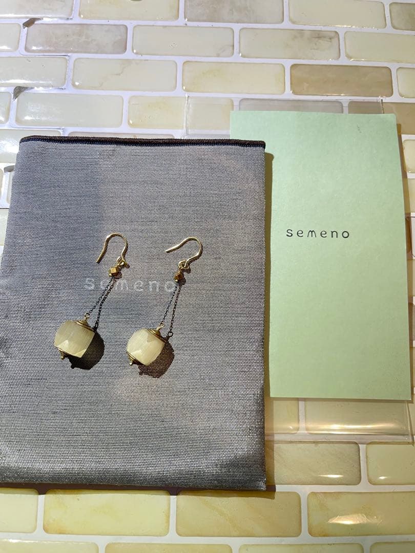 sememo シルバー ピアス sememo シルバー ピアス