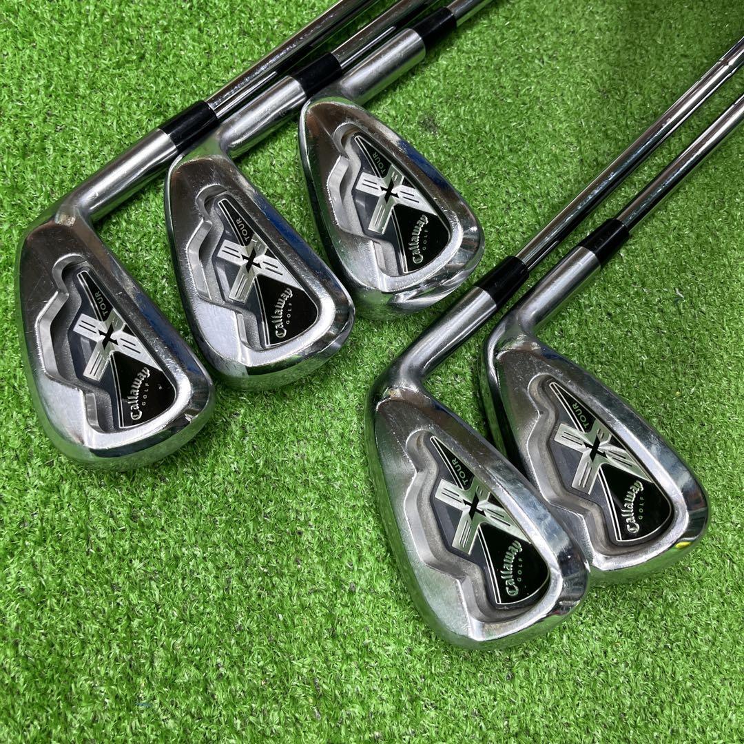 寶TIS-168 Callaway X TOUR #4.6.8.9.P アイアン