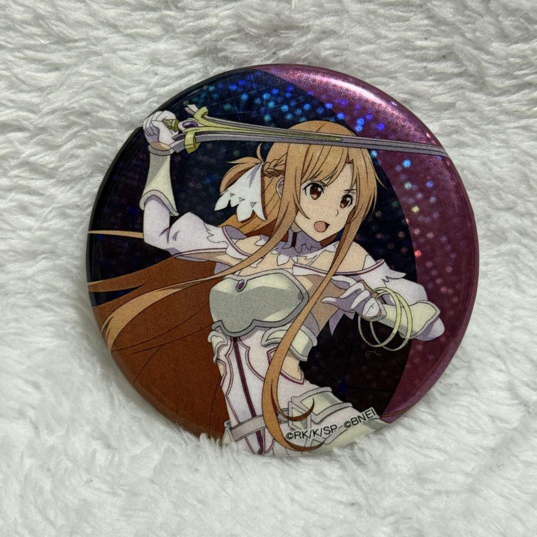 SAO ソードアート・オンライン アスナ 缶バッジ ラスコレ