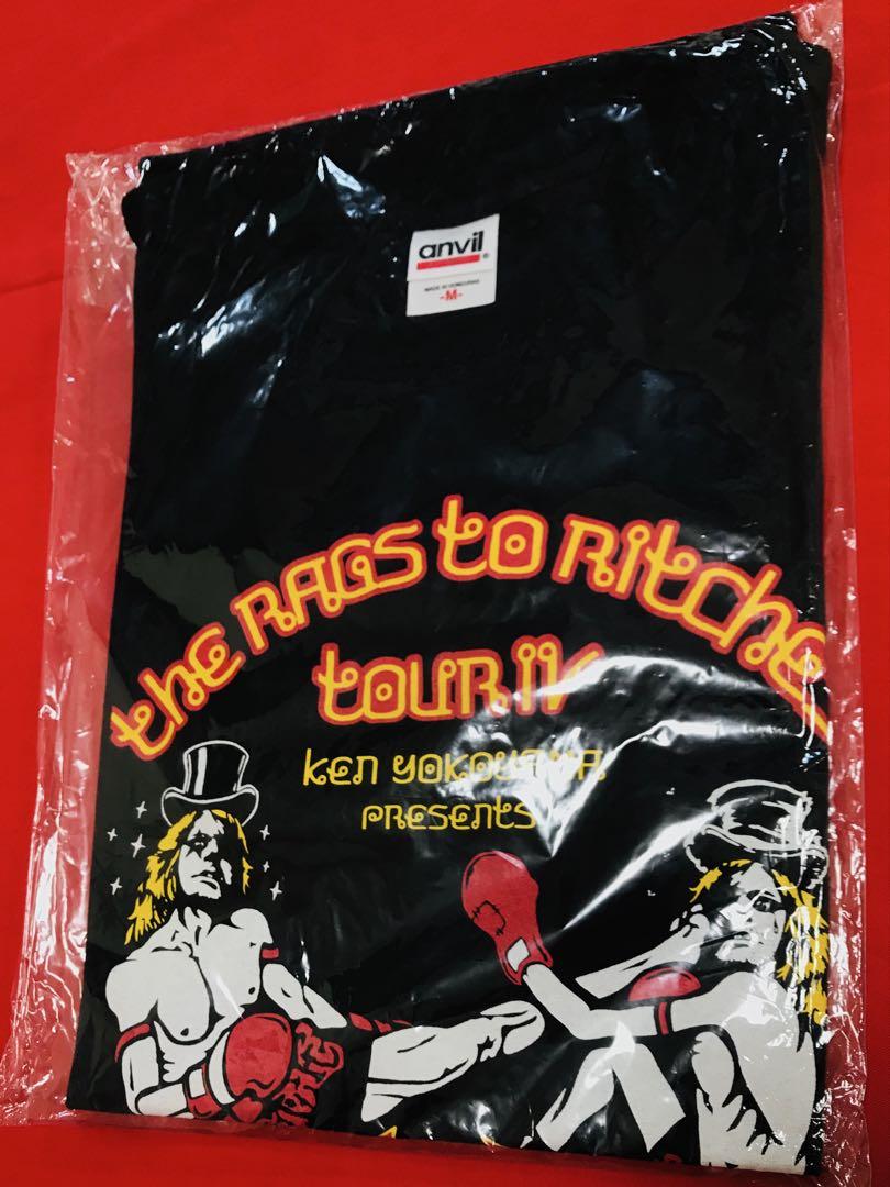 新品 KEN YOKOYAMA 横山 健『Rags Tour Ⅳ』Tシャツ ミュージシャン