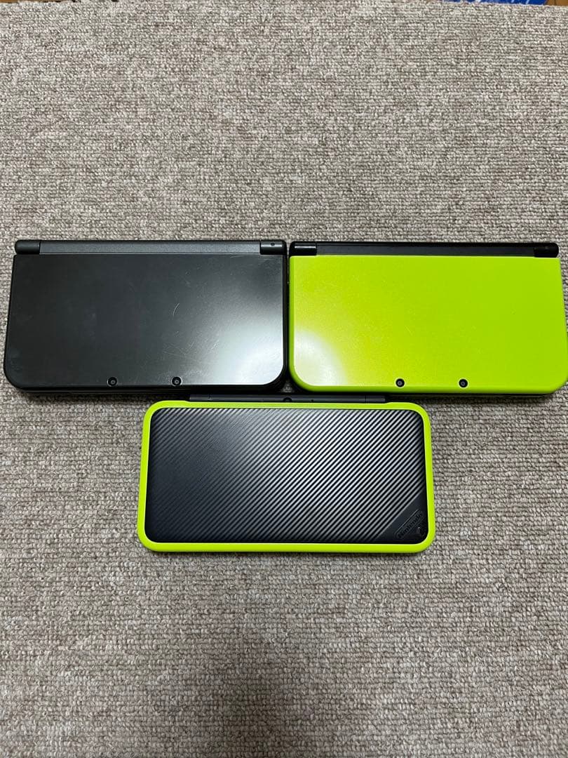 NEW3DSLL NEW2DSLL メタリックブラック ライム