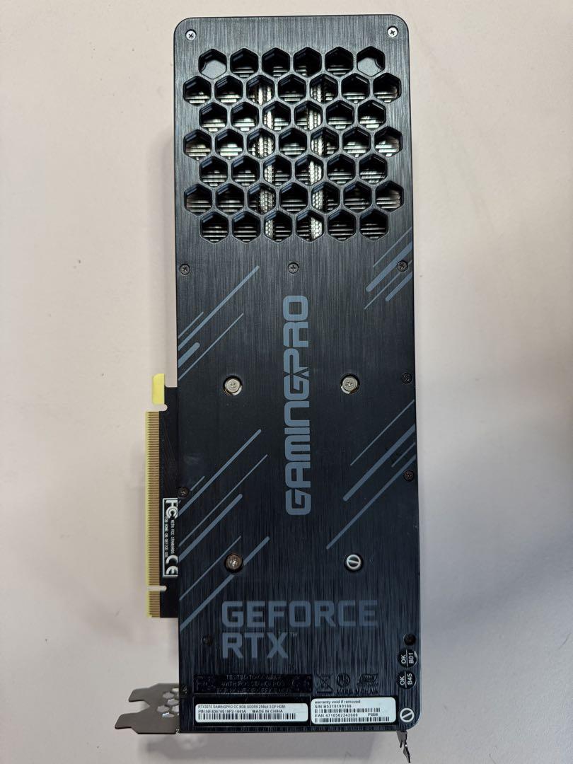 グラフィックボード・グラボ・ビデオカード PALIT GeForce RTX 3070 8GB