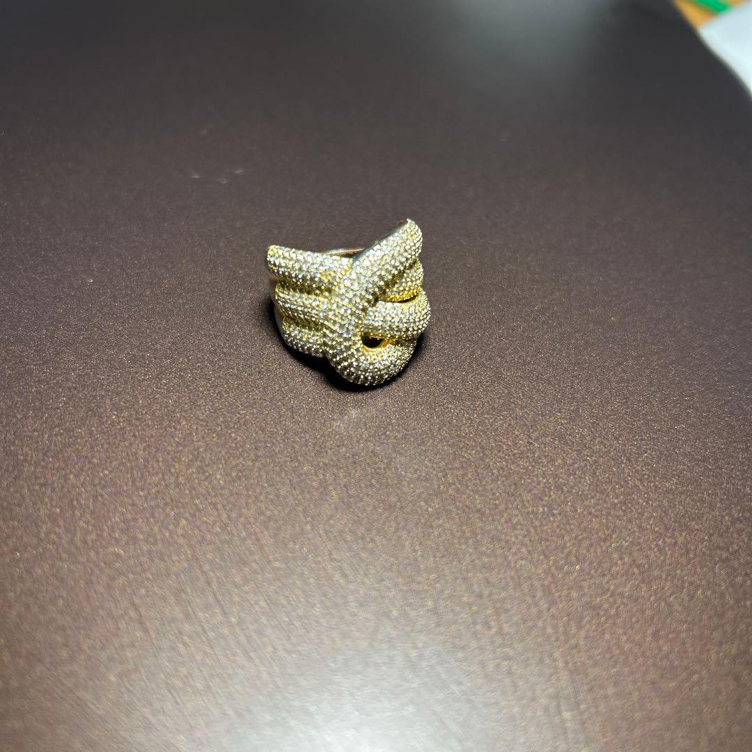 指輪 蛇模様リング目立った傷や汚れなし