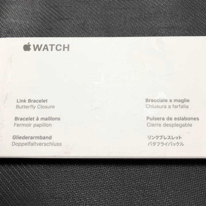 Apple Watch 純正 38mmケース用シルバーリンクブレスレット 独創的