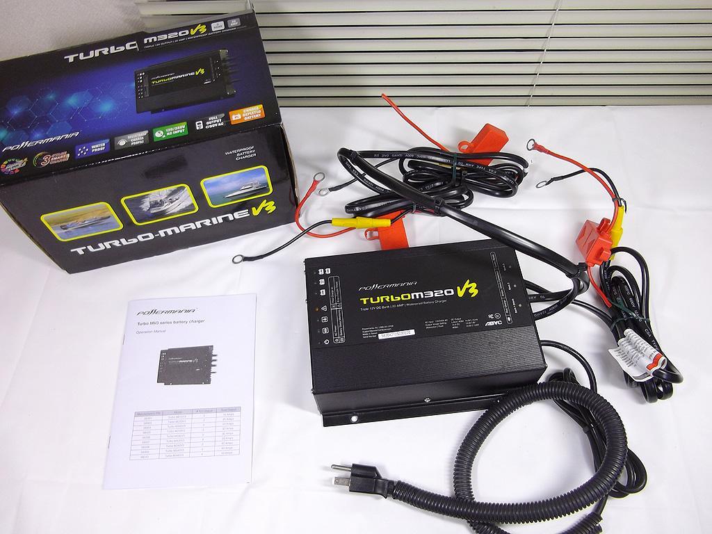 3バンク オンボードチャージャー M320V3 パワーマニア 充電器