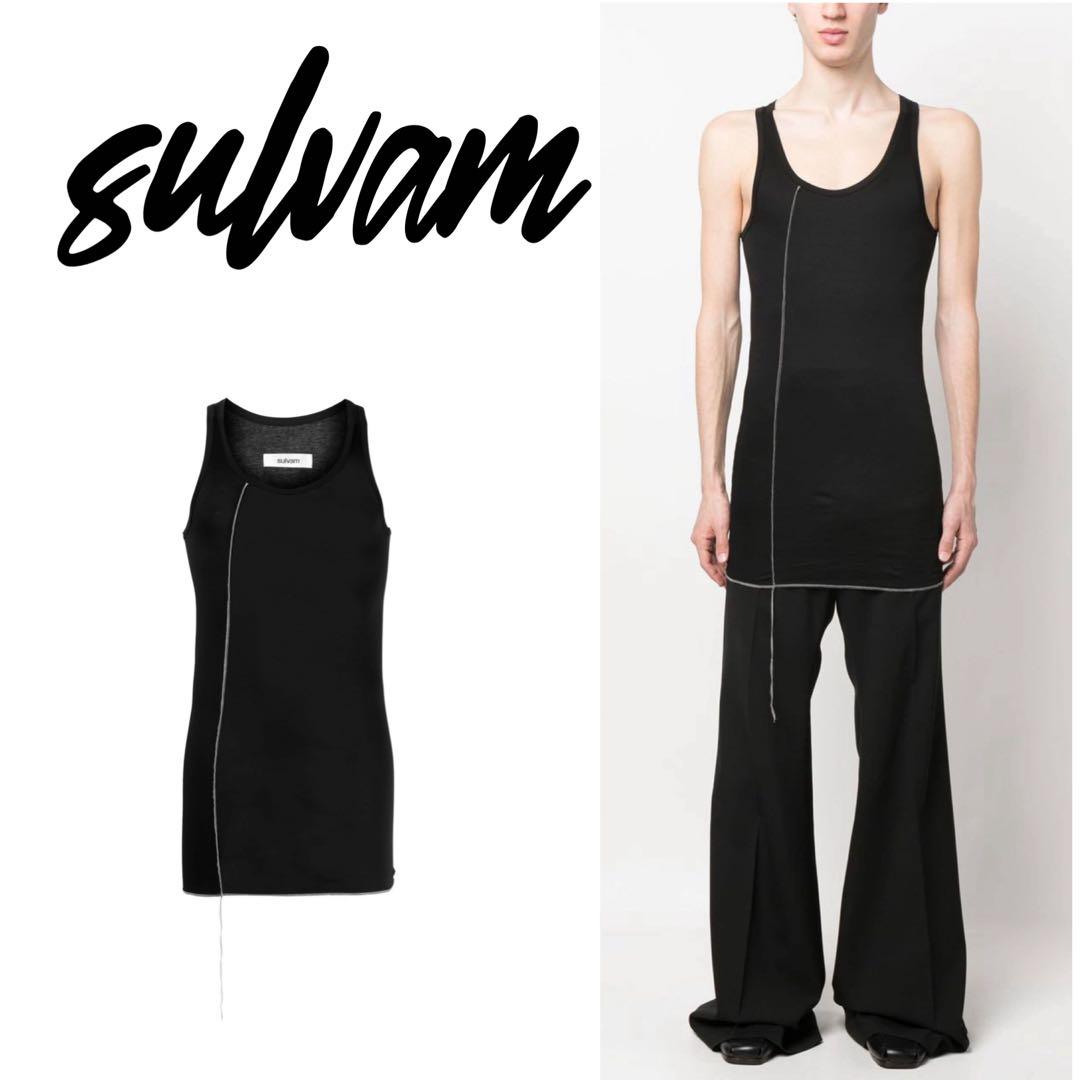 サルバム sulvam Long Tank Top 23SS ブラック Sサイズ サルバム sulvam Long Tank Top 23SS ブラック Sサイズ