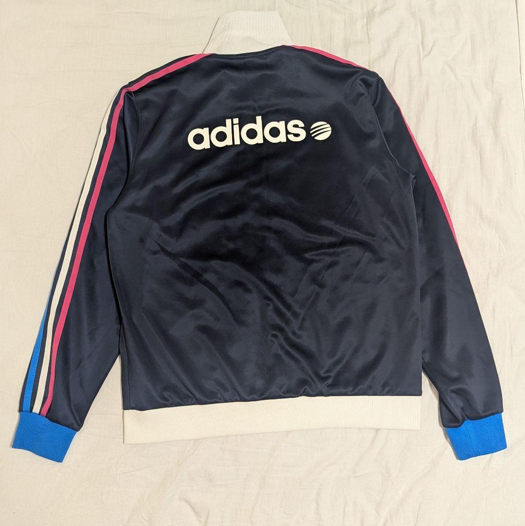 adidas ストライプジャージジャケット ネイビー ☆adidas☆ アディダス トラックジャケット FIREBIRD TT