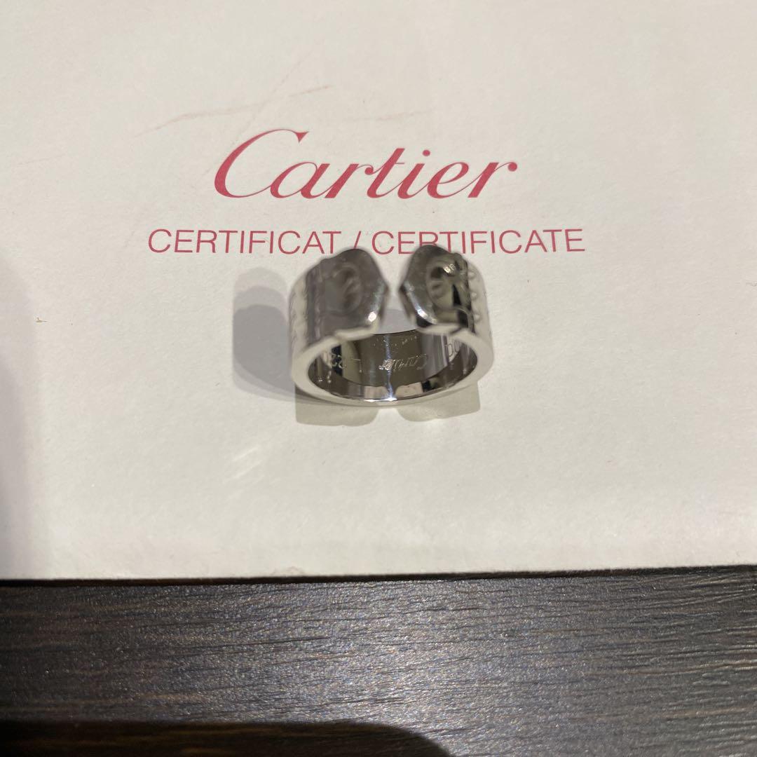 Cartier 2000年クリスマスリング証明書付き