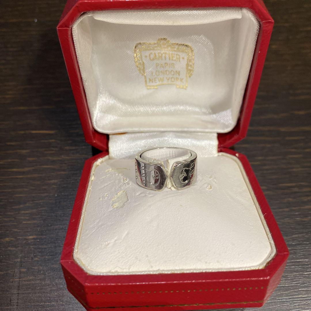 Cartier 2000年クリスマスリング証明書付き