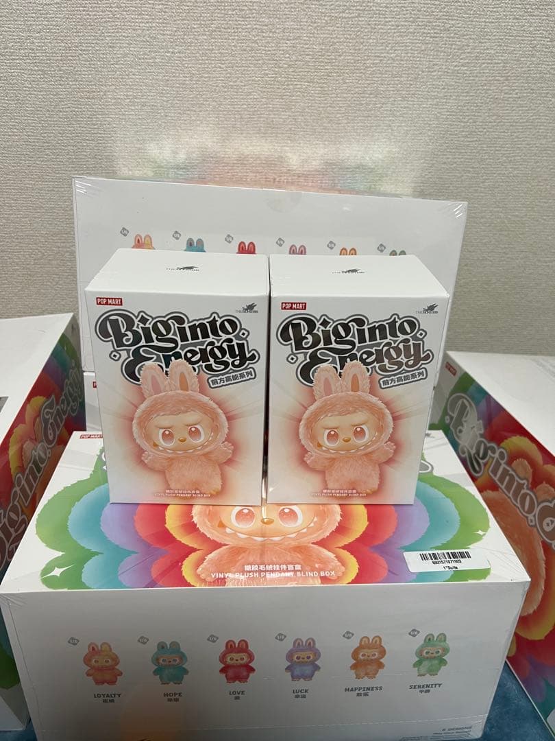 正規品・未開封 Labubu Big into Energy 2箱
