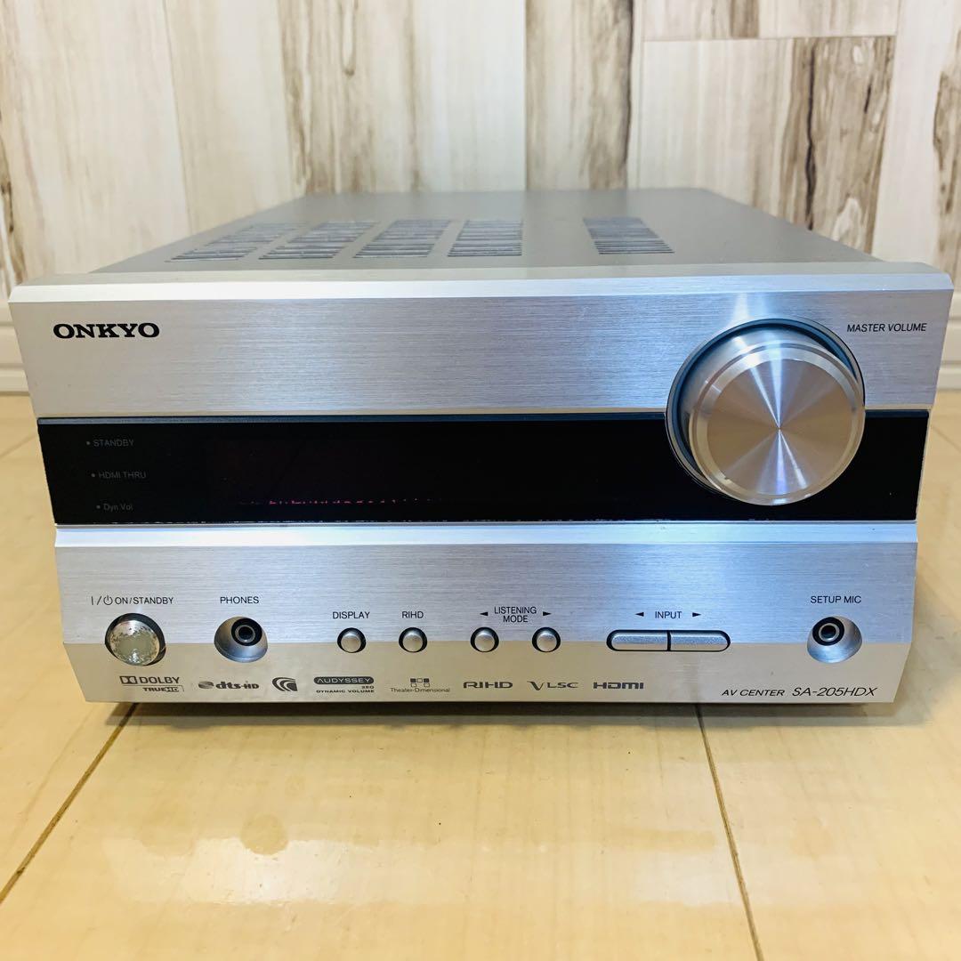 ONKYO SA-205HDX リモコン付き