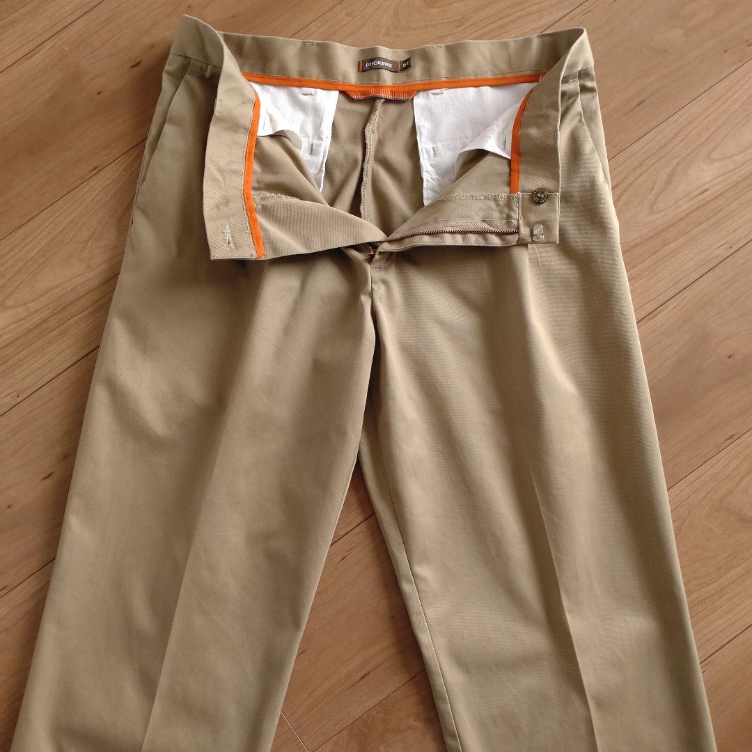 DOCKERS チノスラックス/D3/ベージュ/古着/W34L31