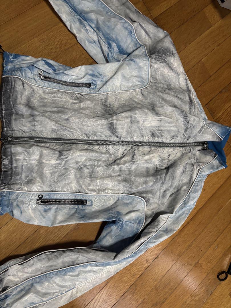 DIESEL ブルー グレー ジャケット