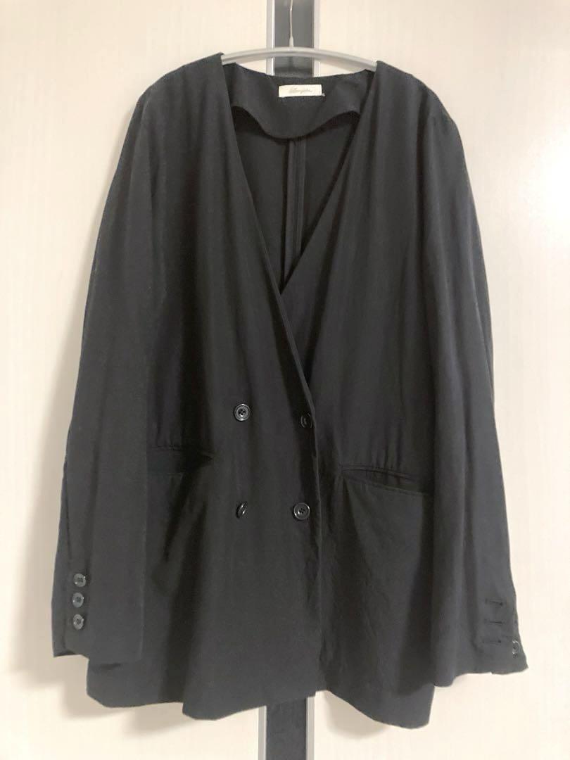 Loungedress☆ライトダブルジャケット☆ブラック
